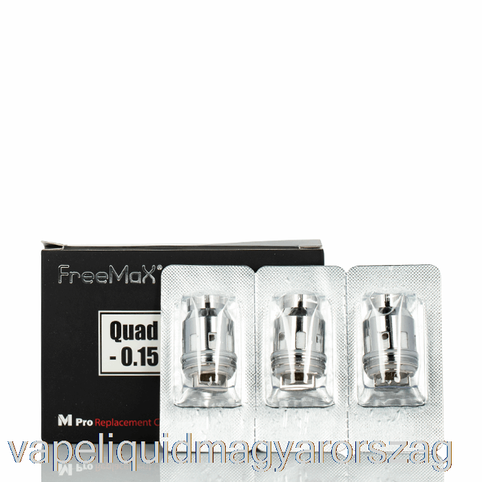 Freemax Fireluke Mesh Pro Cseretekercsek 0,15 Ohm Kanthal Quad Mesh Tekercsek Vape E Cigi